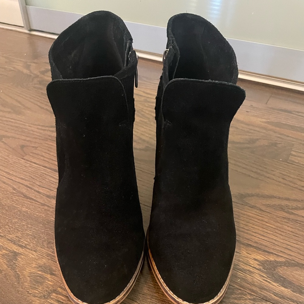 Black Suede Ankle Boots